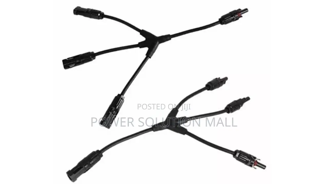 Branch MC4 Connectors for Solar Panel - Pair of 3-in-1
