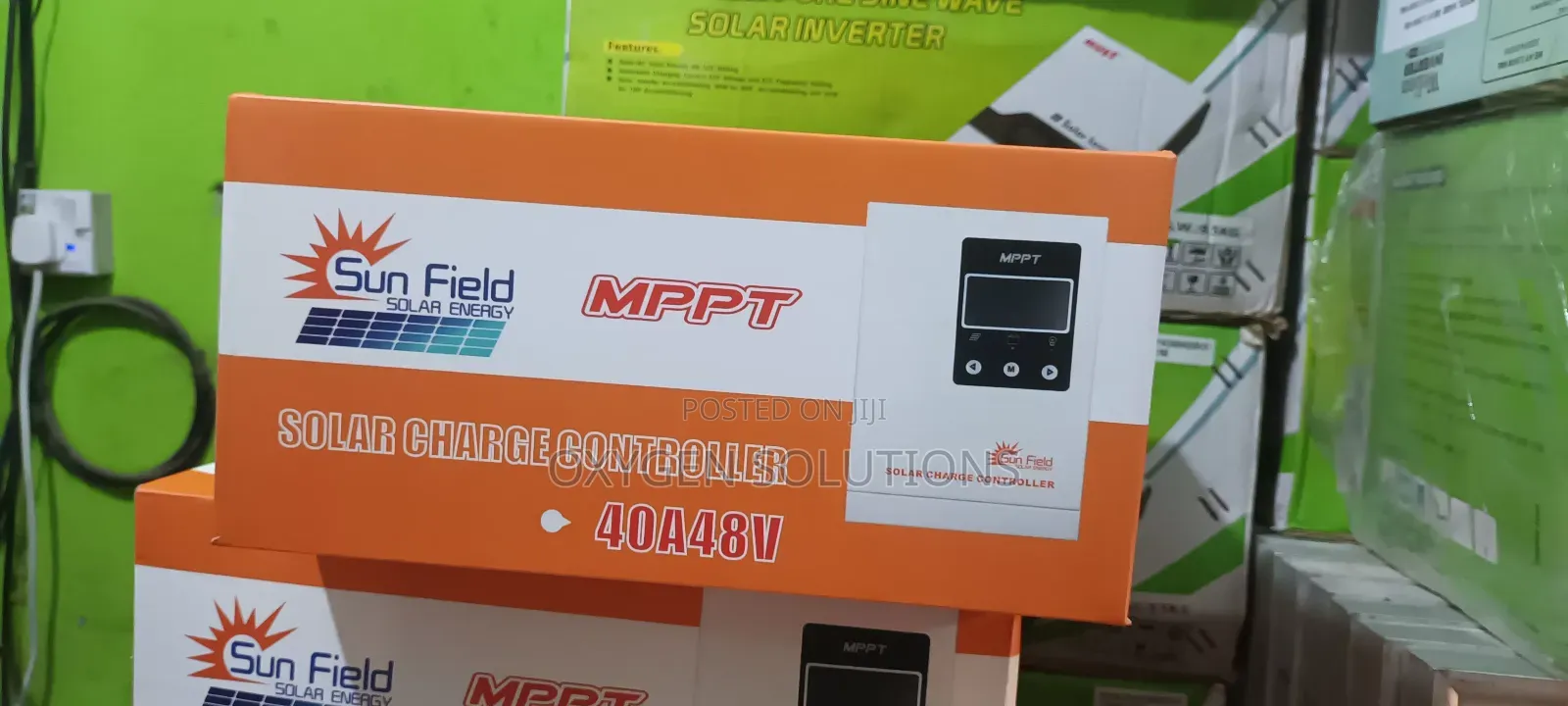 40ah 12v 24v 48v Sunfiled MPPT Charger Controller