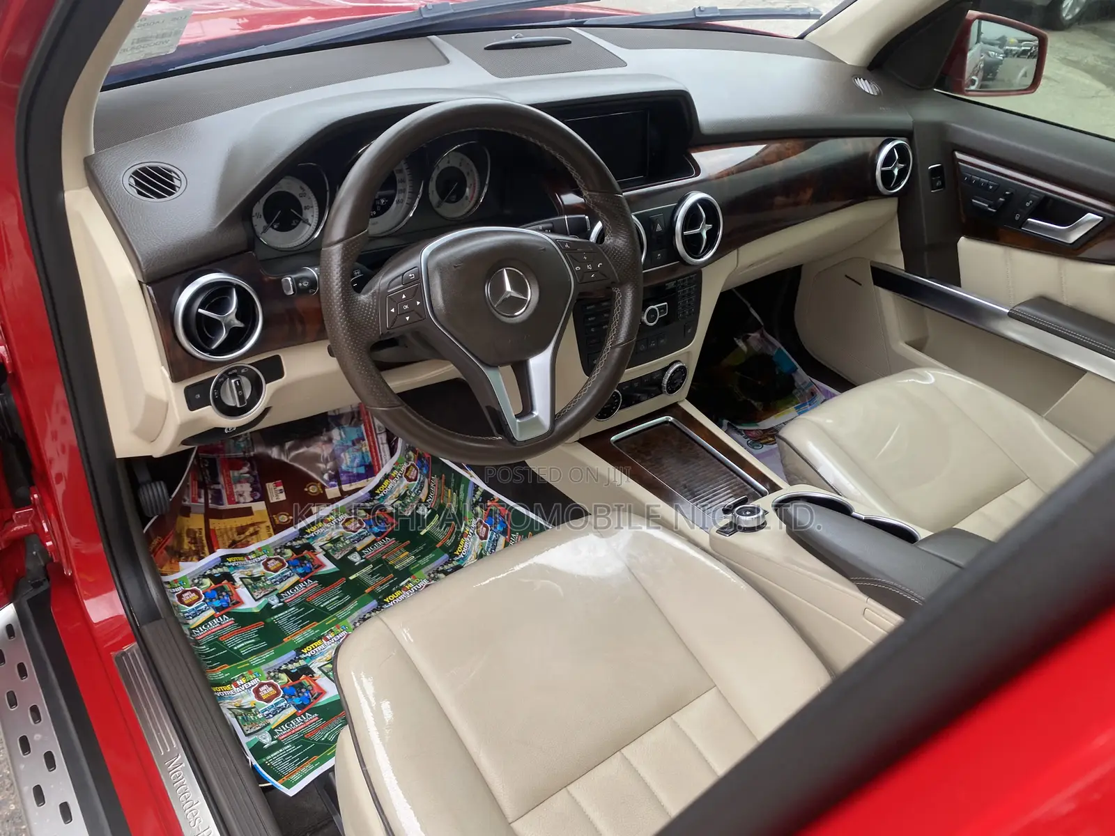 Mercedes-Benz GLK-Class 350 4MATIC 2013 Red