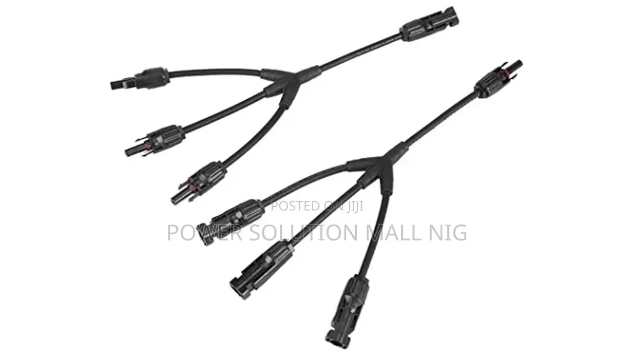 3-Way Mc4 Solar Panel Connectors Pair