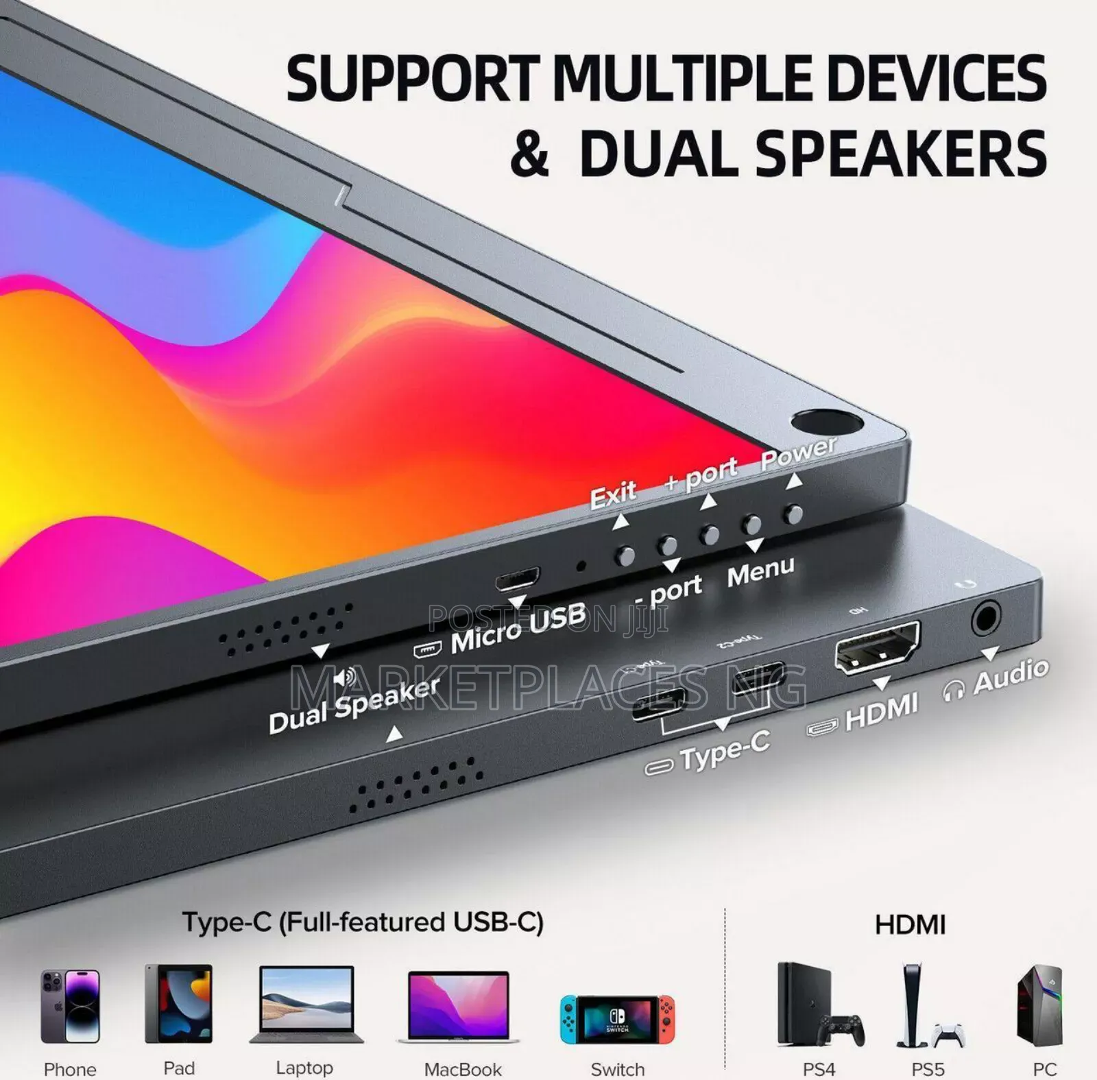Uperfect M156T03 15.6" Portable Monitor