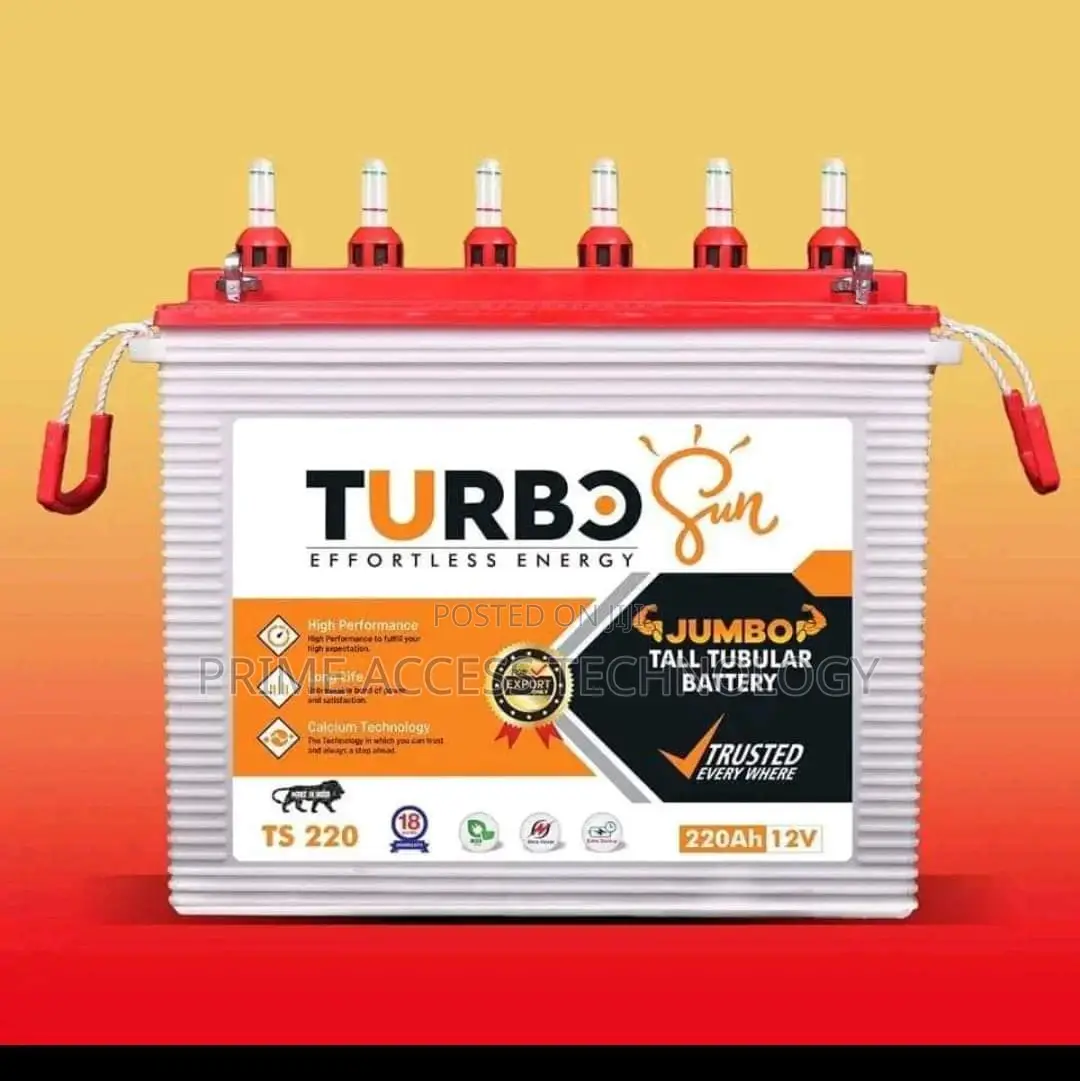 220ah Tubo King Tall Tubular Inverter Battery