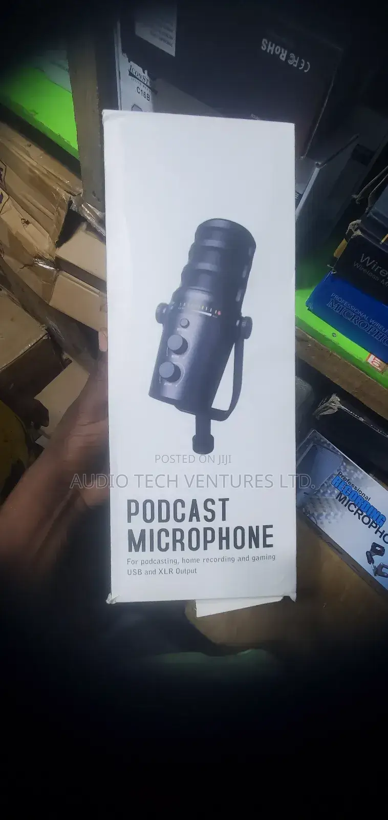 Podcast Microphone for Recording and Gaming USB