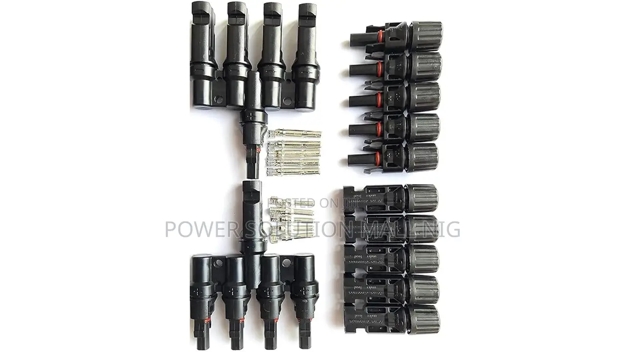 4 in 1 T4 Connector (1500v/50a) With Solar MC4 Wire Connecto