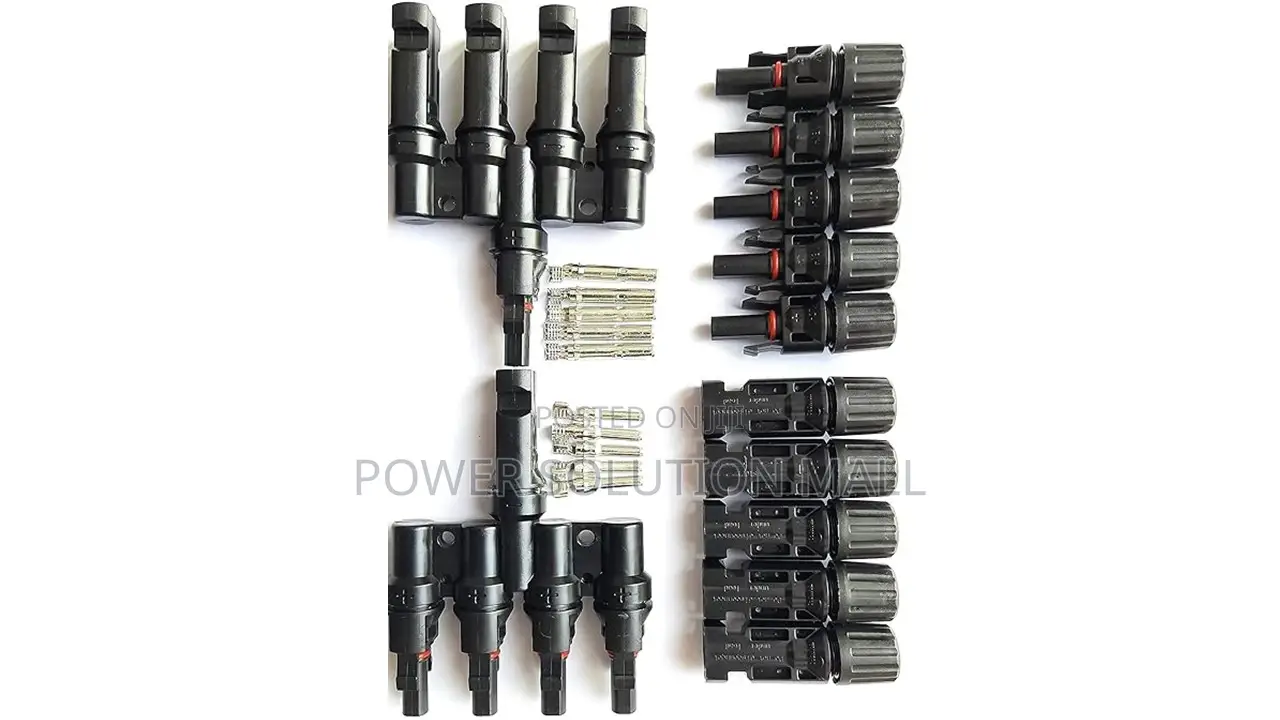 4 in 1 T4 Connector (1500v/50a) With Solar MC4 Wire Connecto