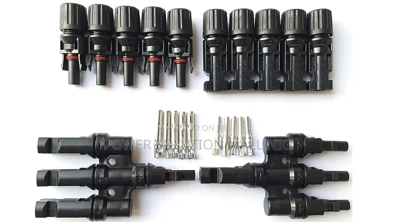 3 in 1 T3 Connector 1500v-50a With MC4 Solar Connector (1 +