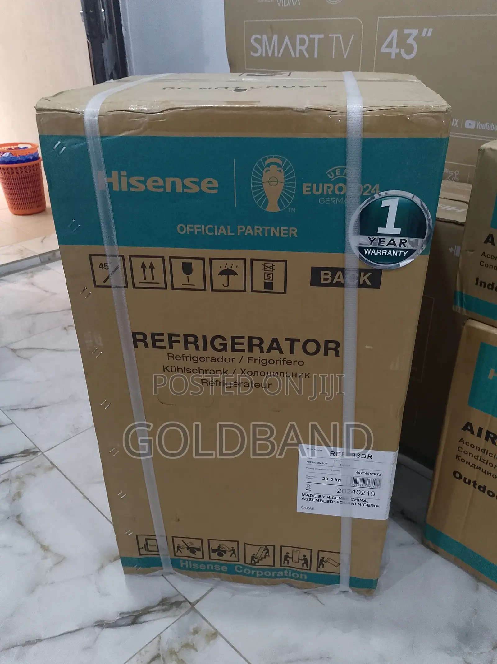 Hisense Single Door Refrigerator
