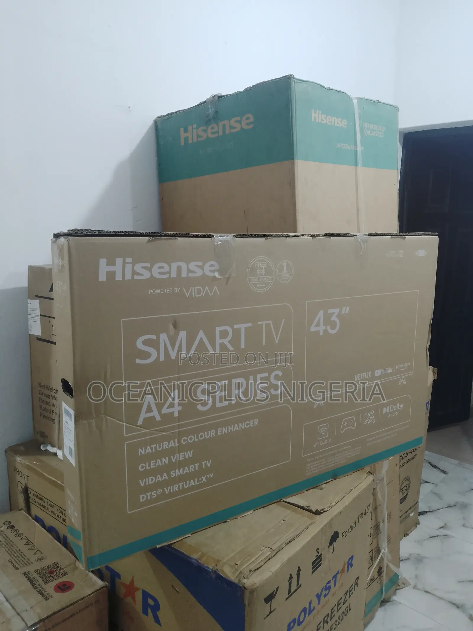 Very Affordable 43inches Hisense [] Led Smart Television