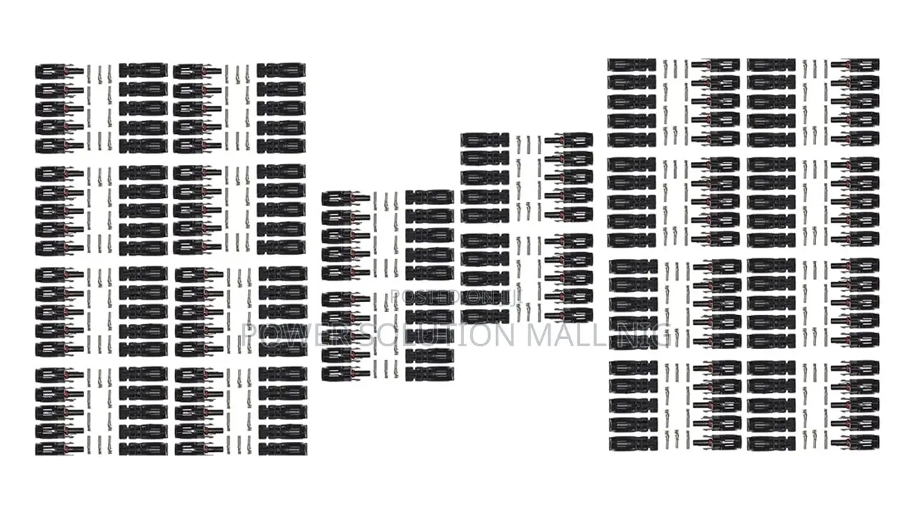 Mc4 Male Female Solar Panel Cable Connectors (100 Pairs)