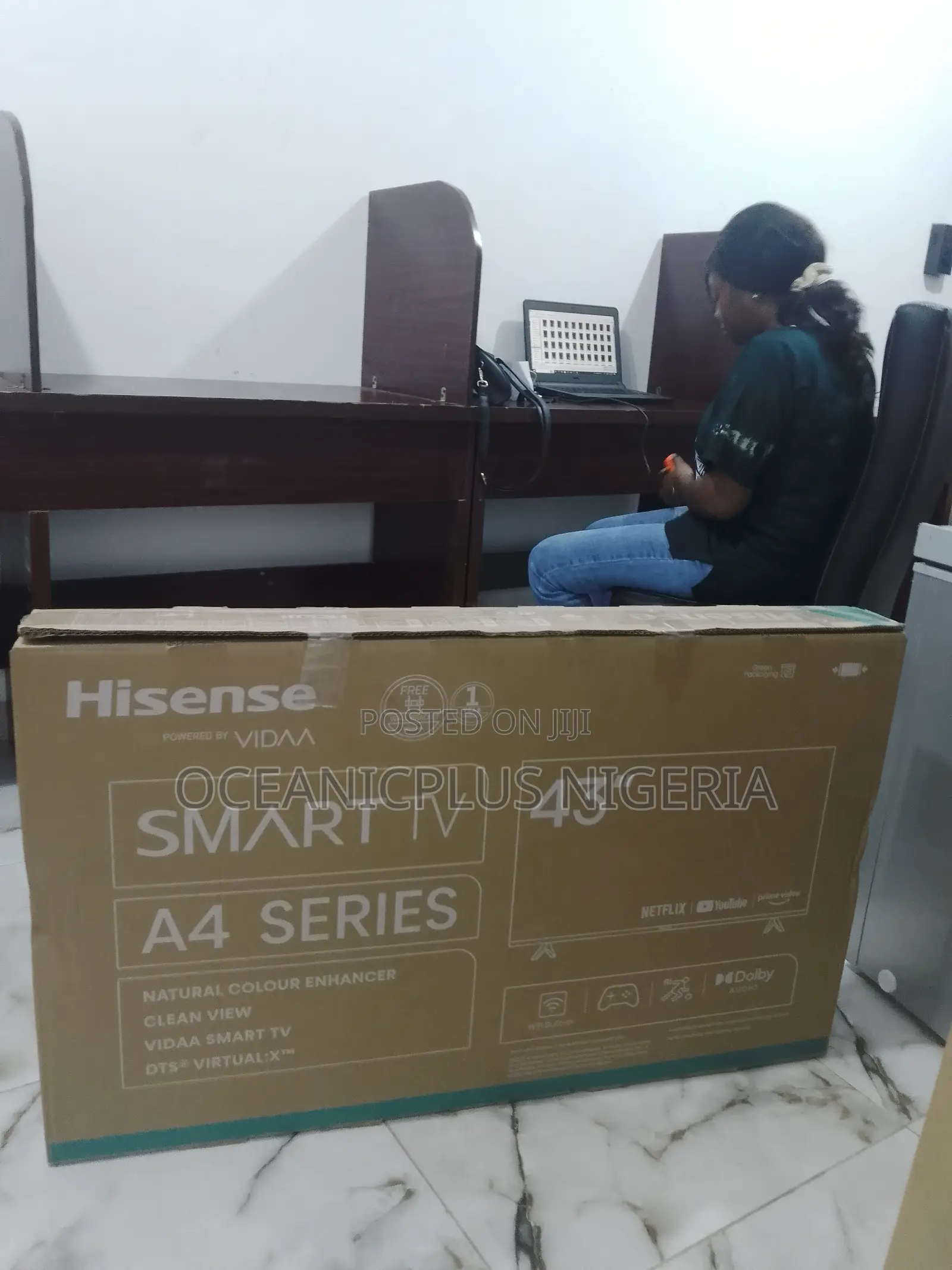 Effective [43inch] Hisense -Quality- Smart Tv