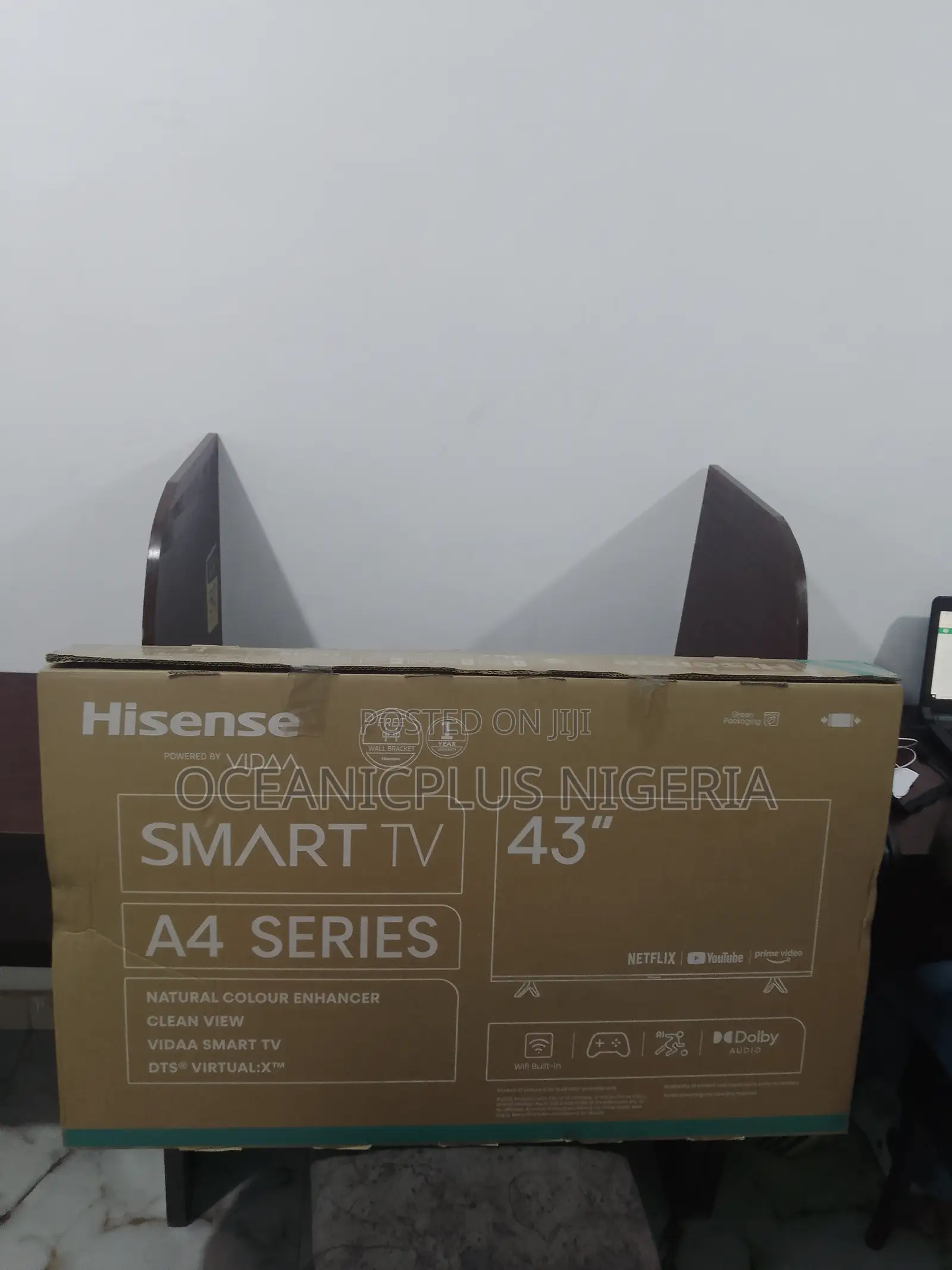 Trending-quality 43inches Hisense [4K] Smart TV
