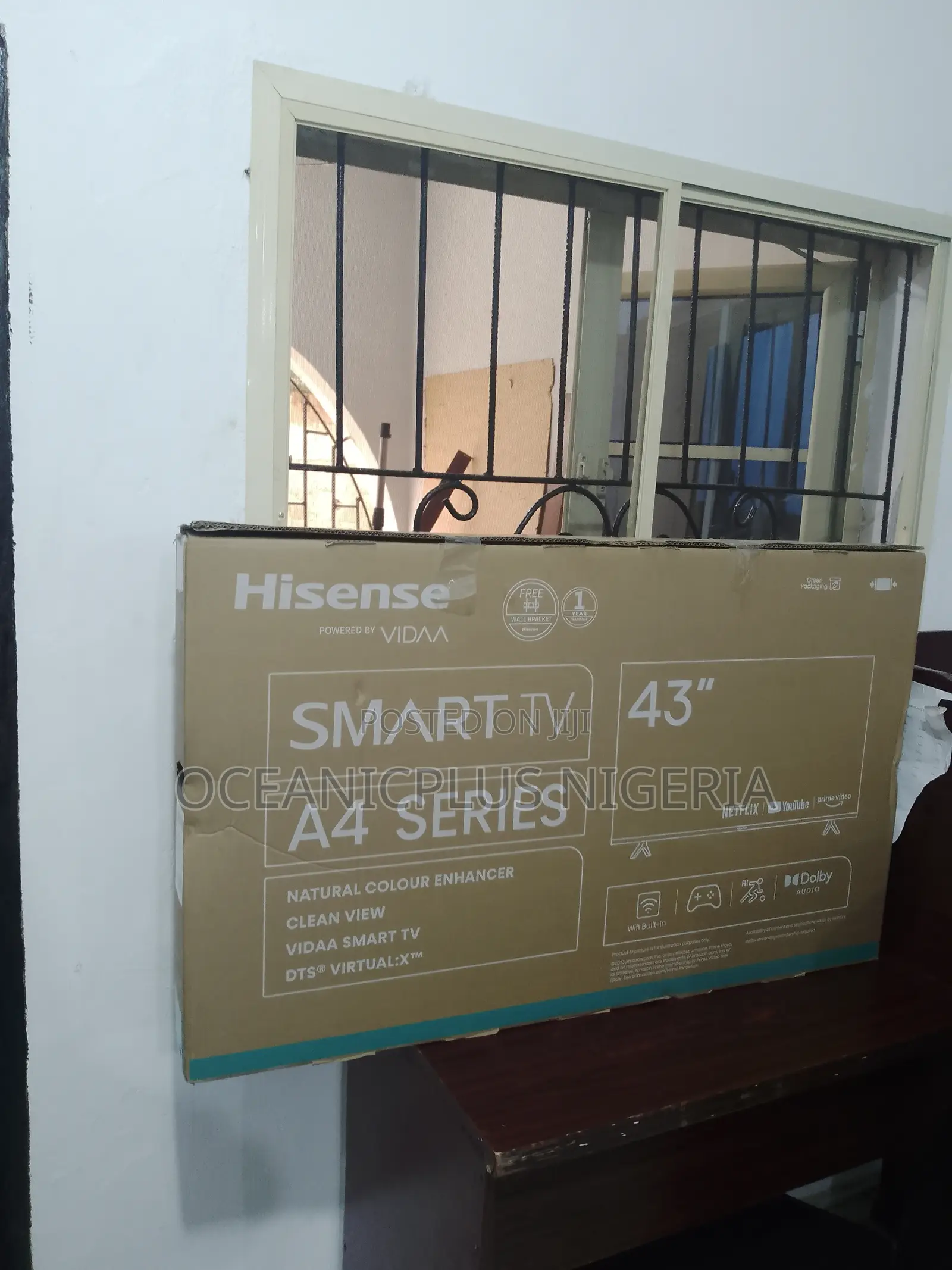 Strong Quality[43inch] Hisense--Smart Television