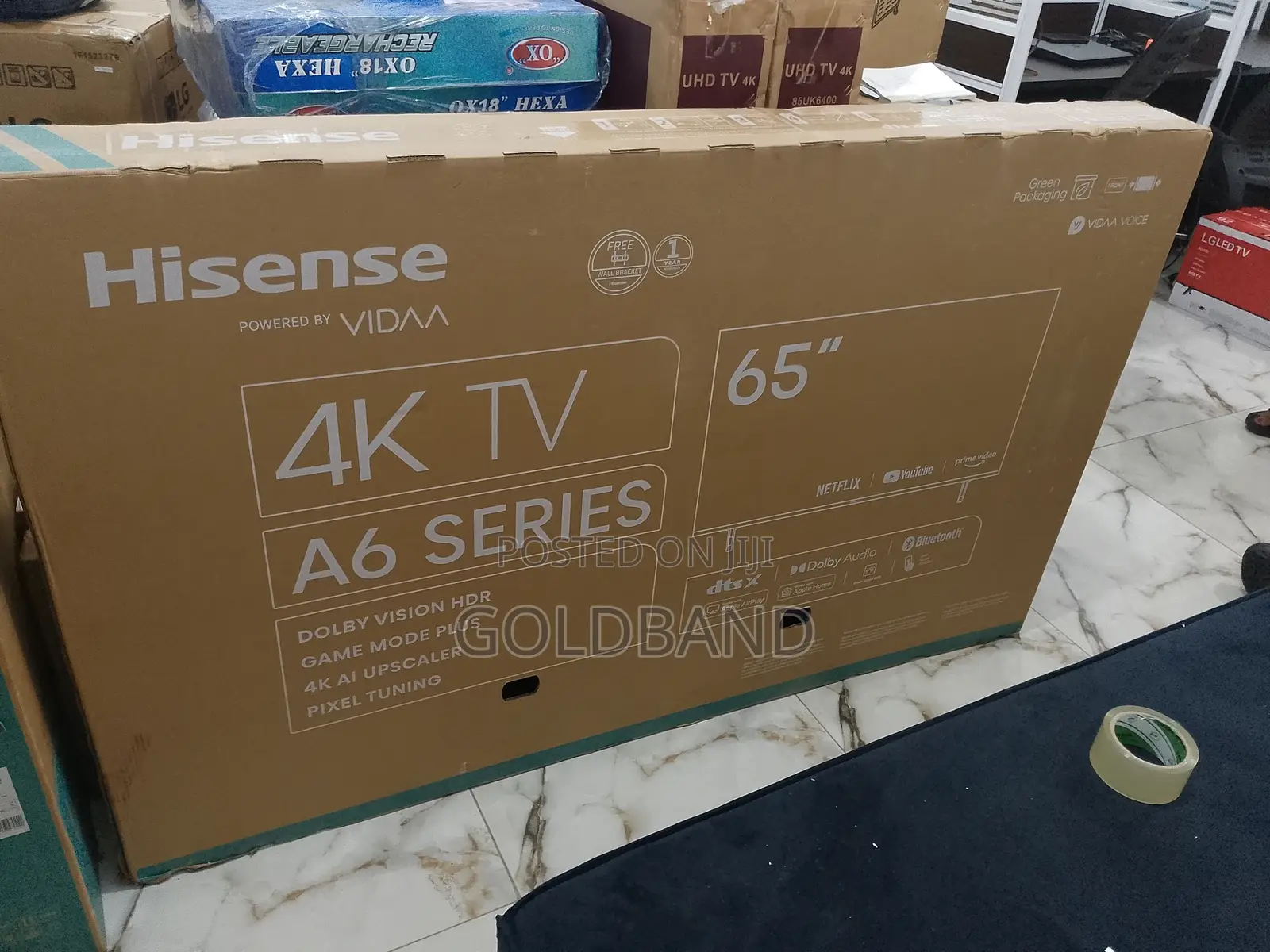 New Standard Hisense 65inch A6K Series Uhd Tv