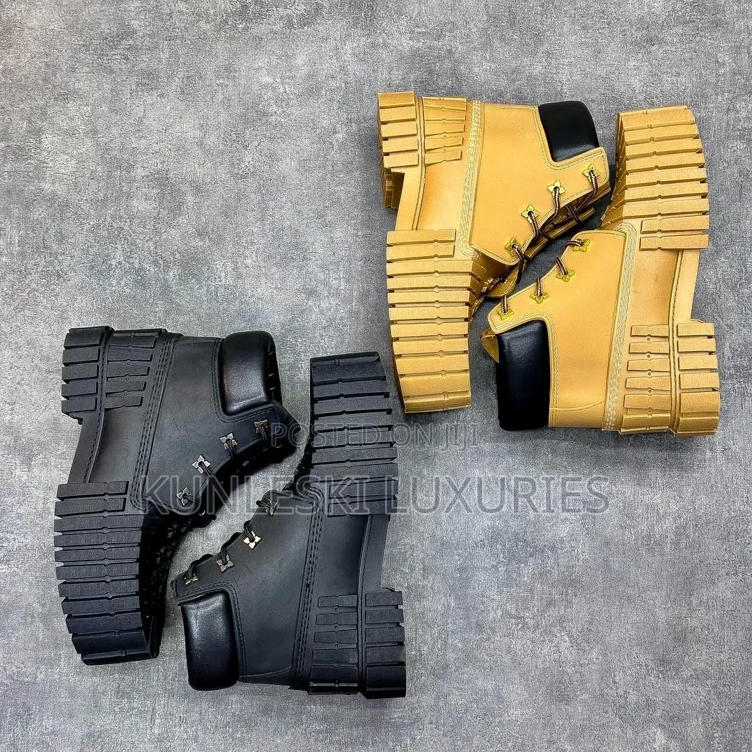 MSCHF X Louis Vuitton X Timberland 2 X 4 Brutal Boots