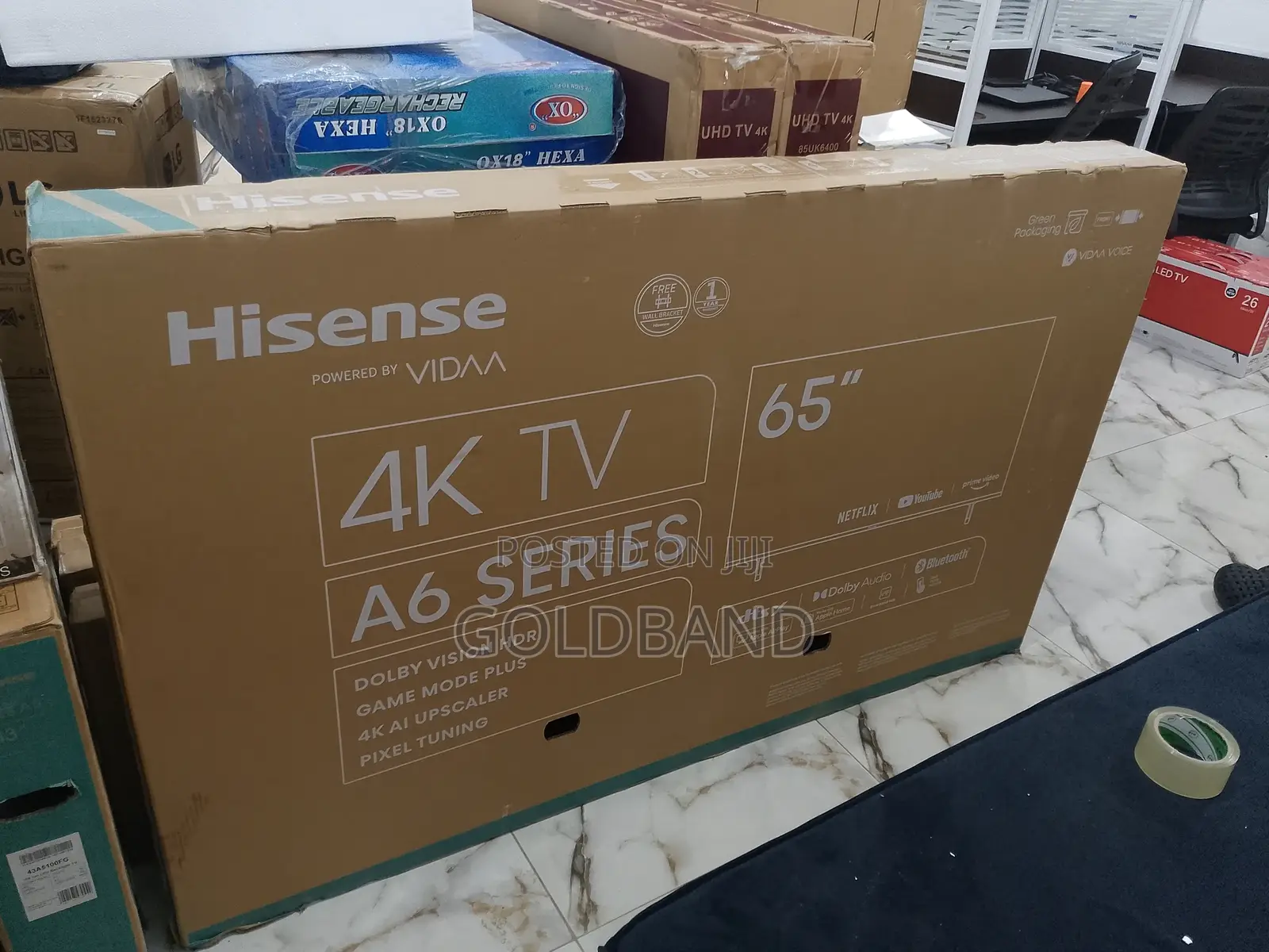 Smart Choice Hisense 65inch A6K Series Uhd Tv