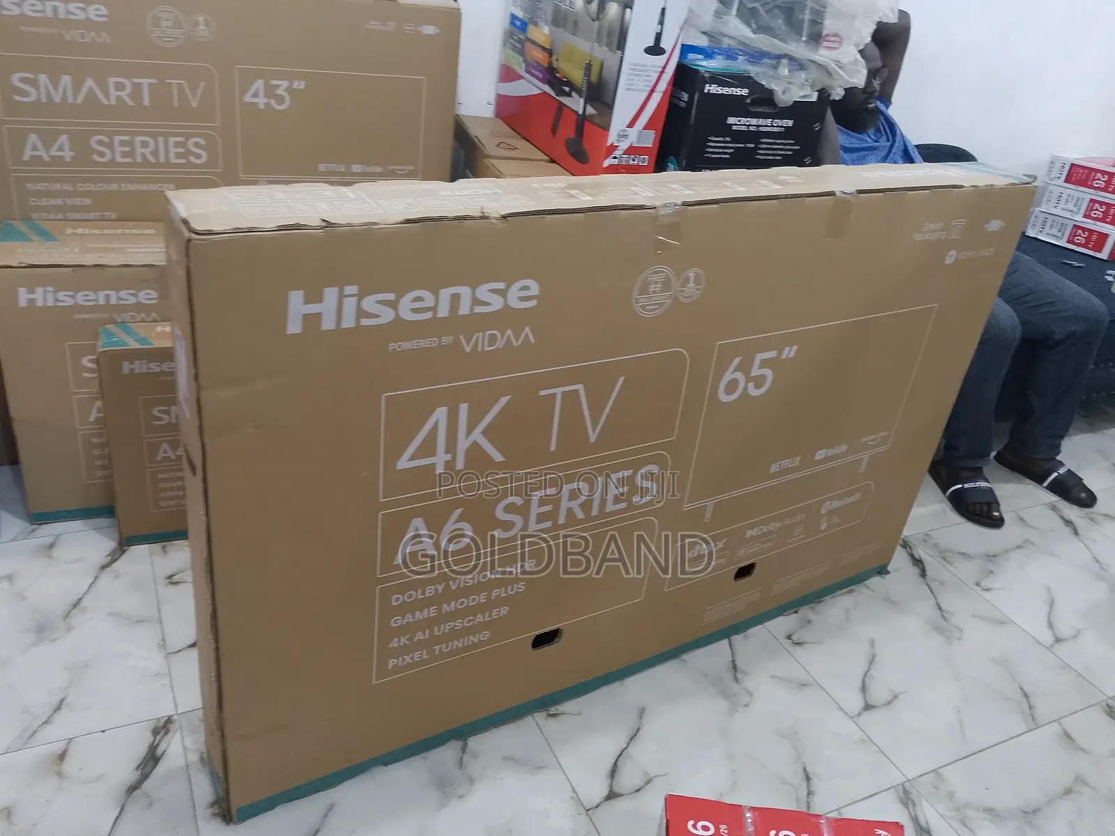 Smart Selling 65inch Hisense A6K Series Uhd Tv