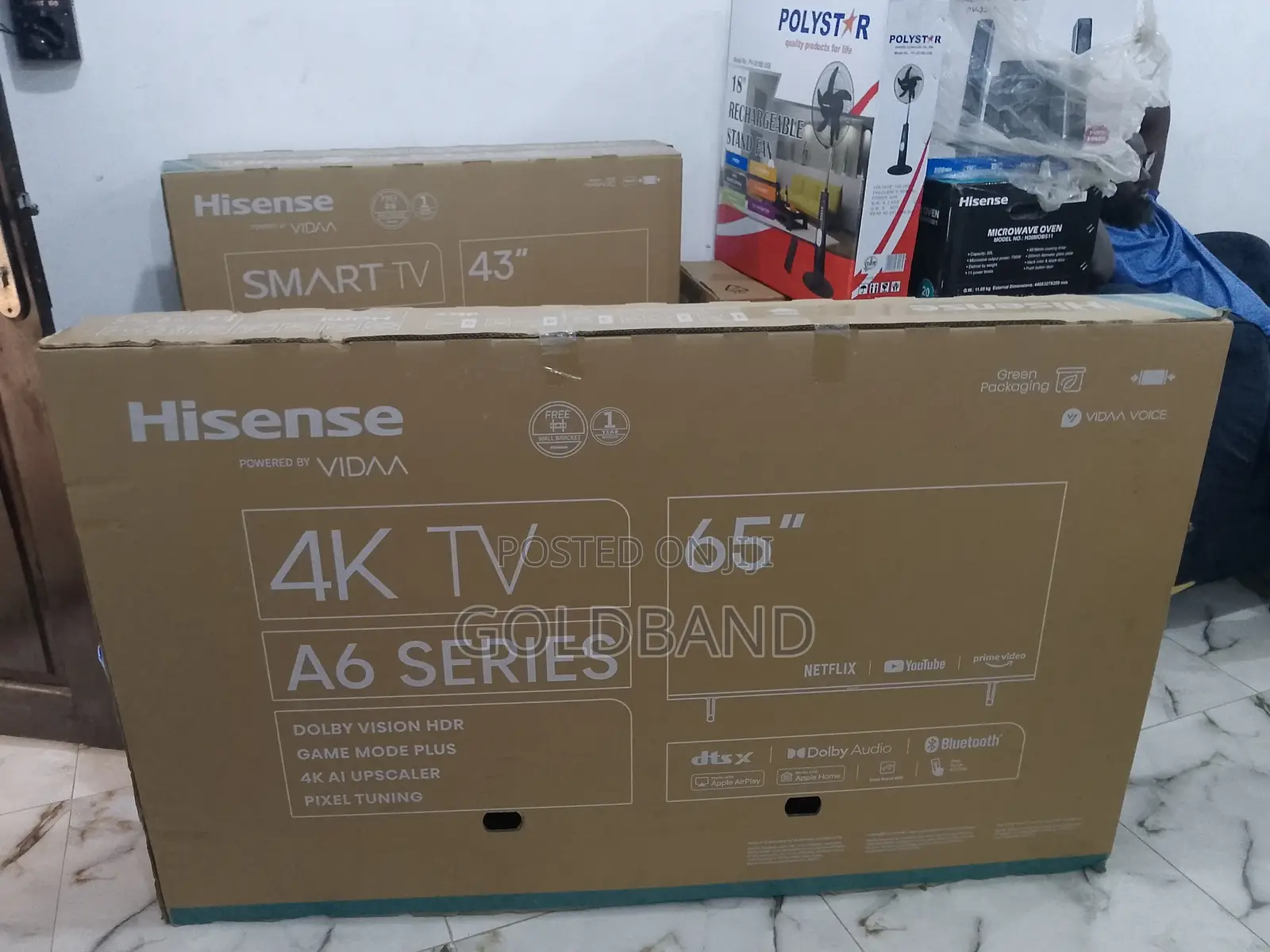 Advanced Hisense 65inch A6K Series Uhd Tv