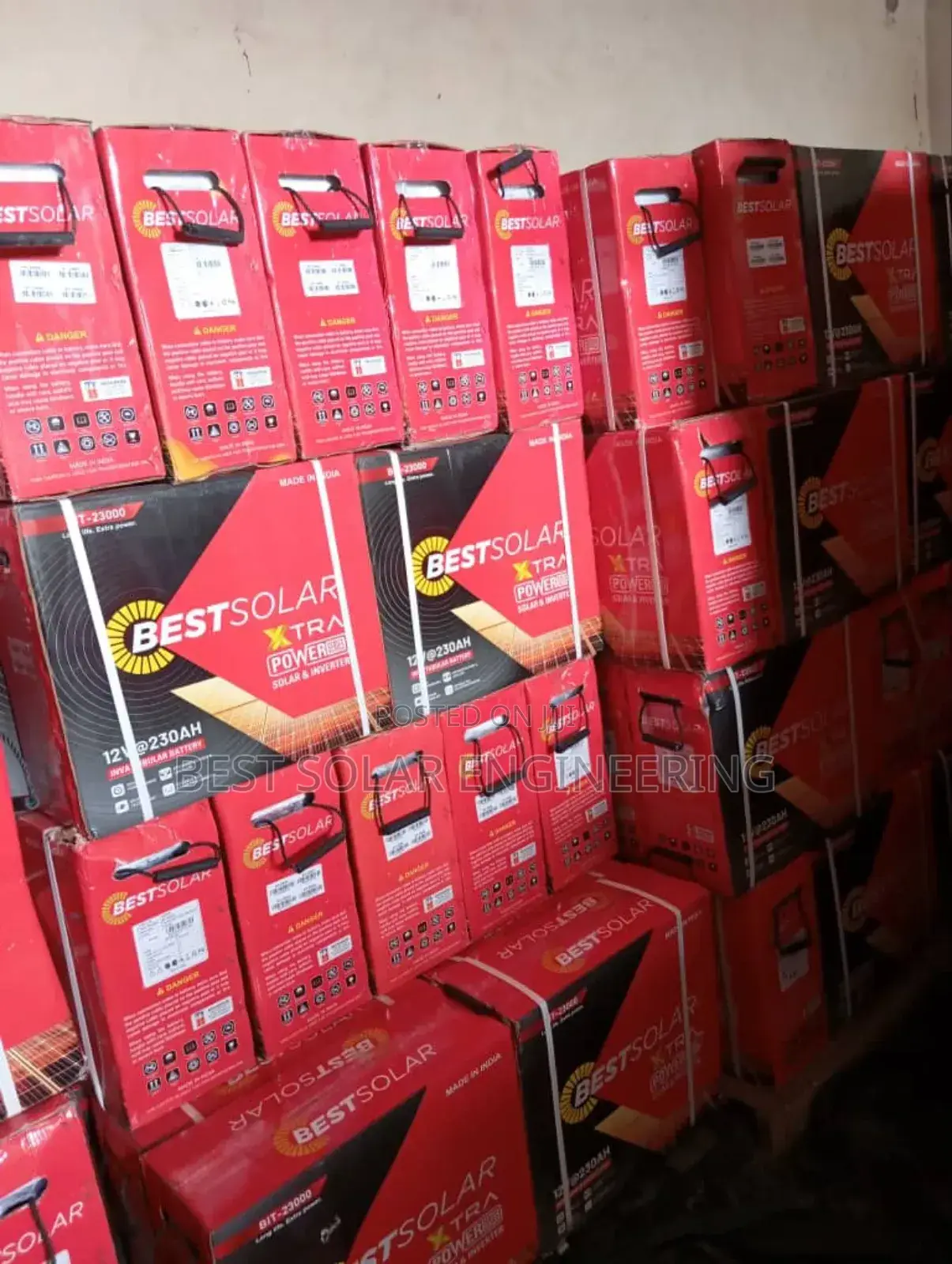 230AH 12V Best Solar XTRA Power Tubular Battery