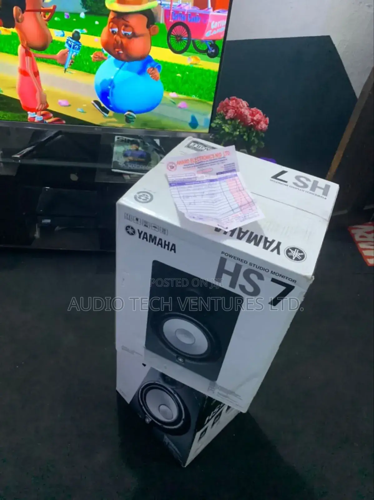 Yamaha Monitor Hs7 White