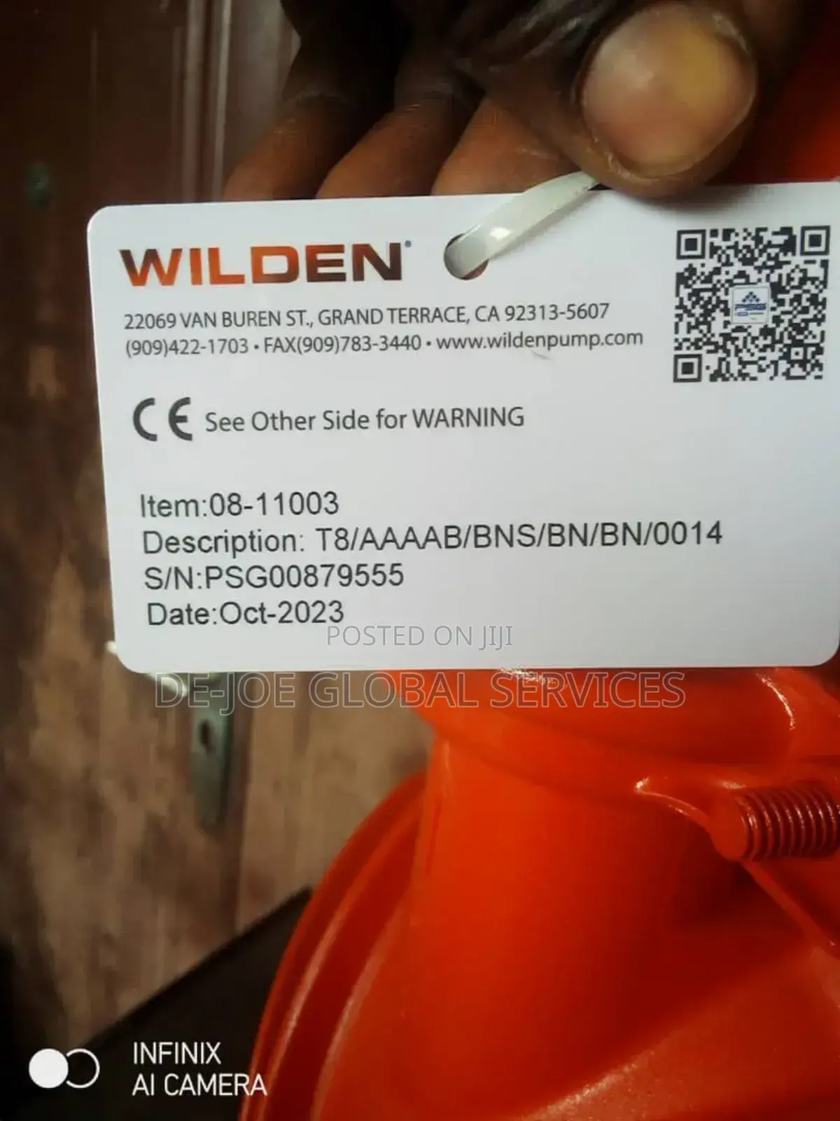 Diaphragm Wilden Pump 2 Inches Size