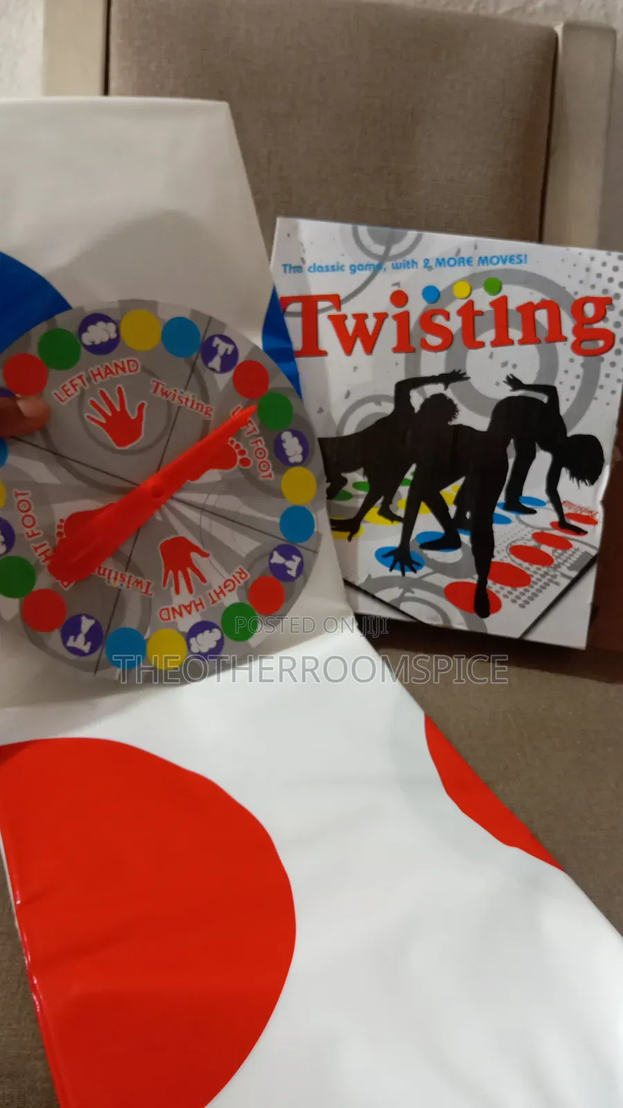 Twister Classic Game Dancing Mat Children Adult Family Fun