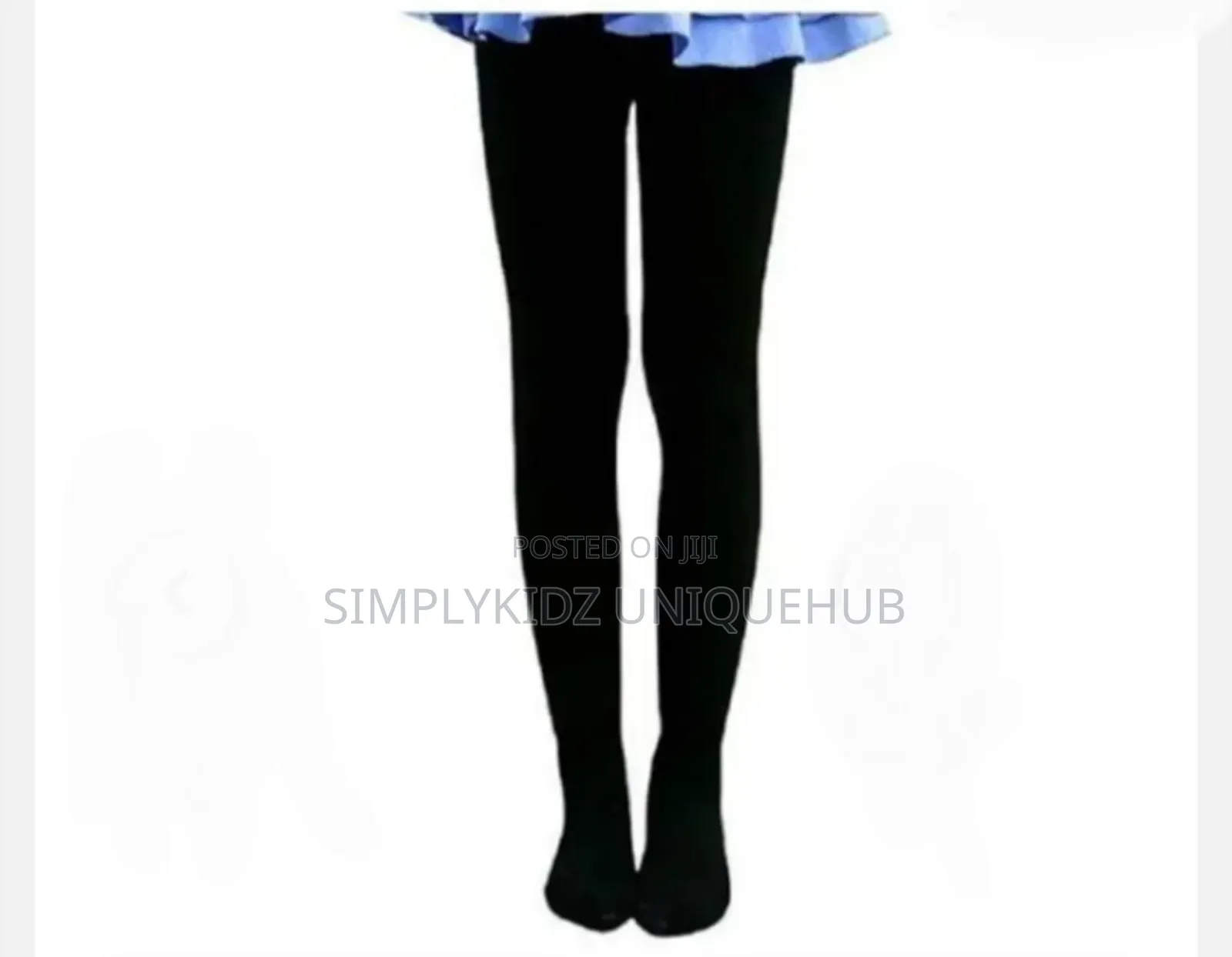 Girl's Pop Socks - White and Black