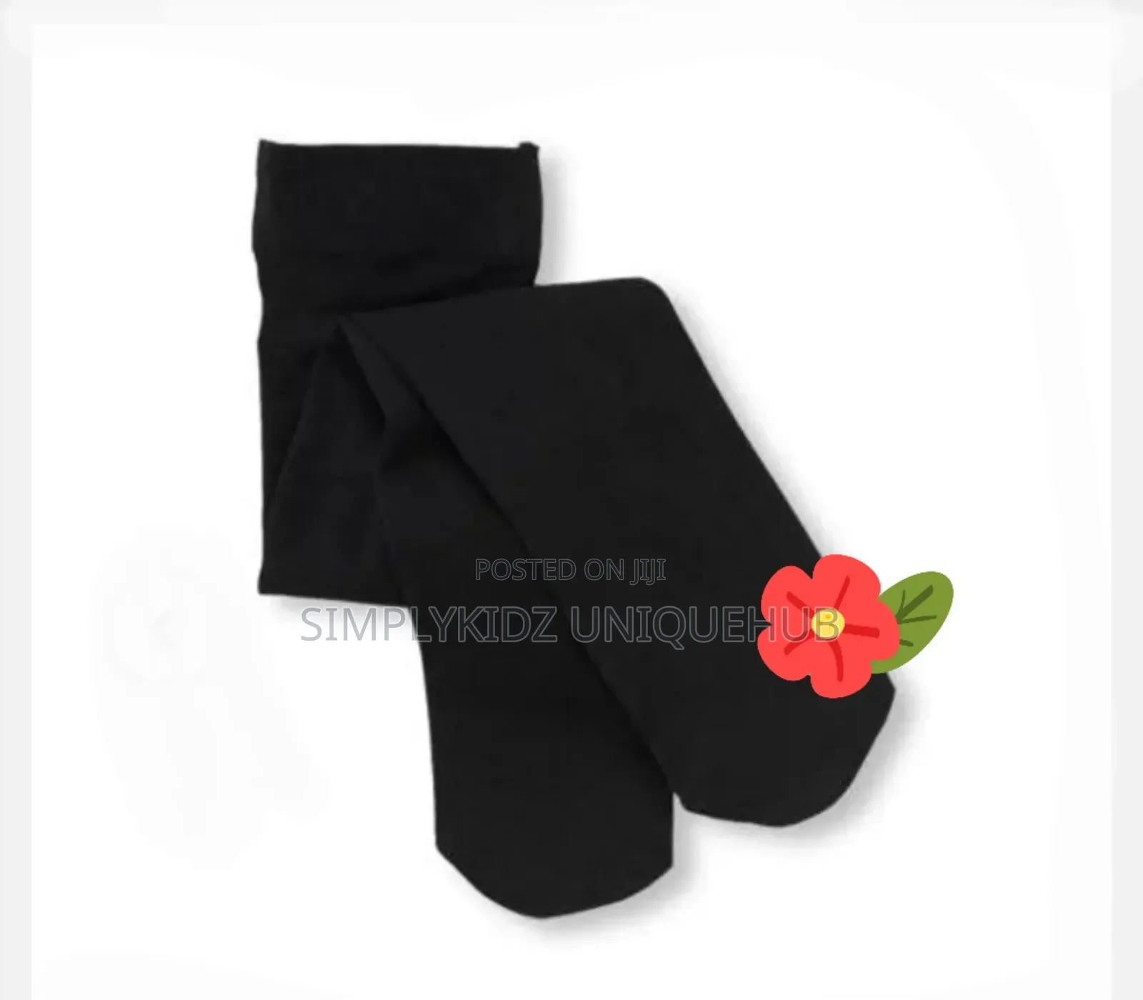Girl's Pop Socks - White and Black