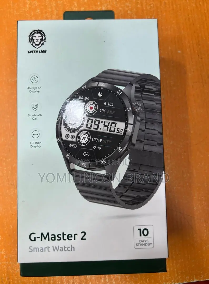 The Green Lion G-Master 2 Smart Watch Is Your Cool Gadget Fo