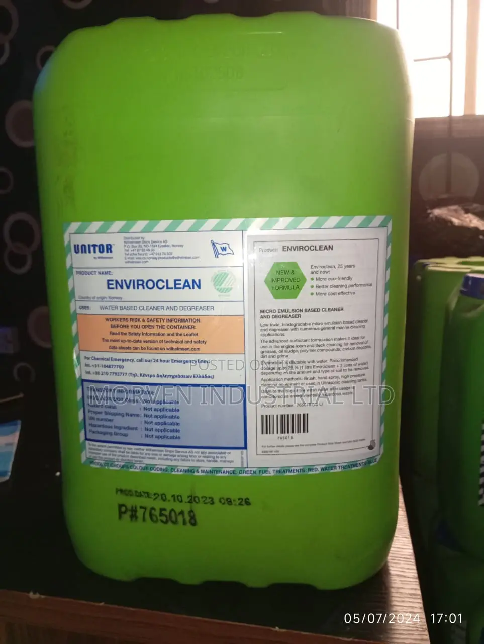 Water Based Heavy Duty All-Purpose Cleaner and Degreaser