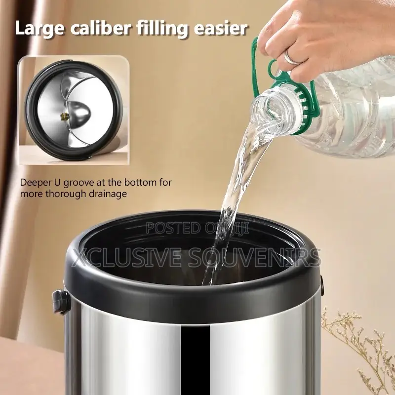 14 Liter Master Chef Stainless Steel Insulated Water Jar