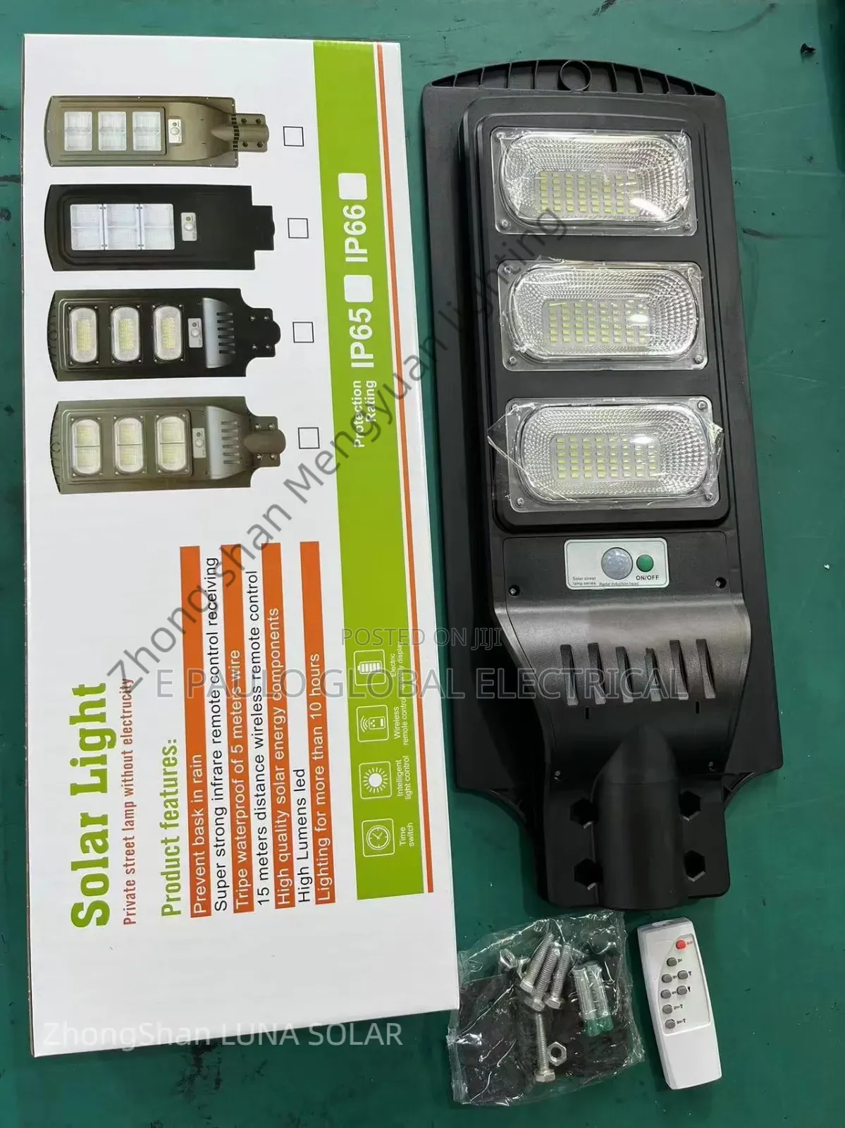 150watts Solar Panel Street Lights