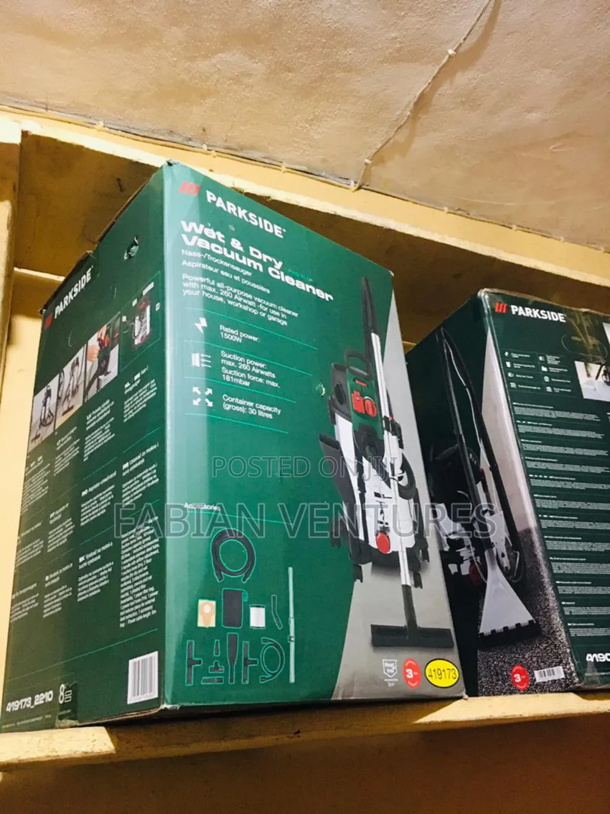 Vacuum Cleaner Wet and Dryer 30l Parkside