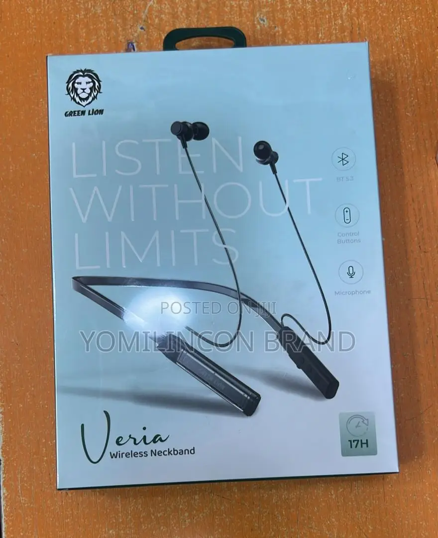 Green Lion Veria Wireless Neckband - The Perfect Blend Of