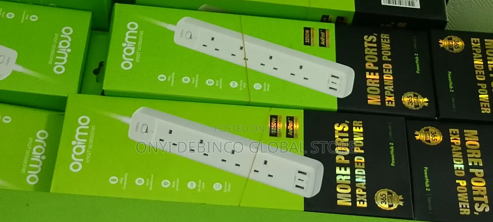 Origina Oraimo Powerhub Smart Fast Charging Extension Socket