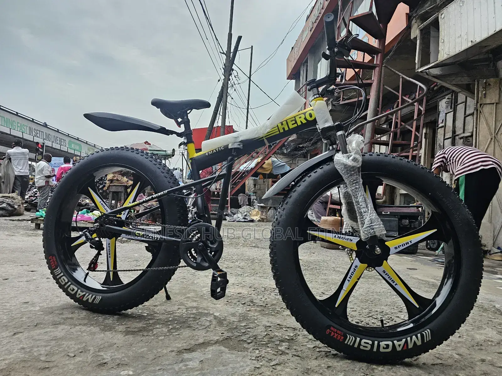 Fat Tyre Alloyed Rim Bicycle G90