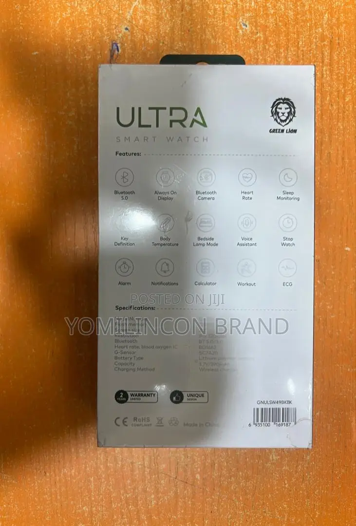 The Green Lion Ultra Smart Watch Is an Extremely Practical