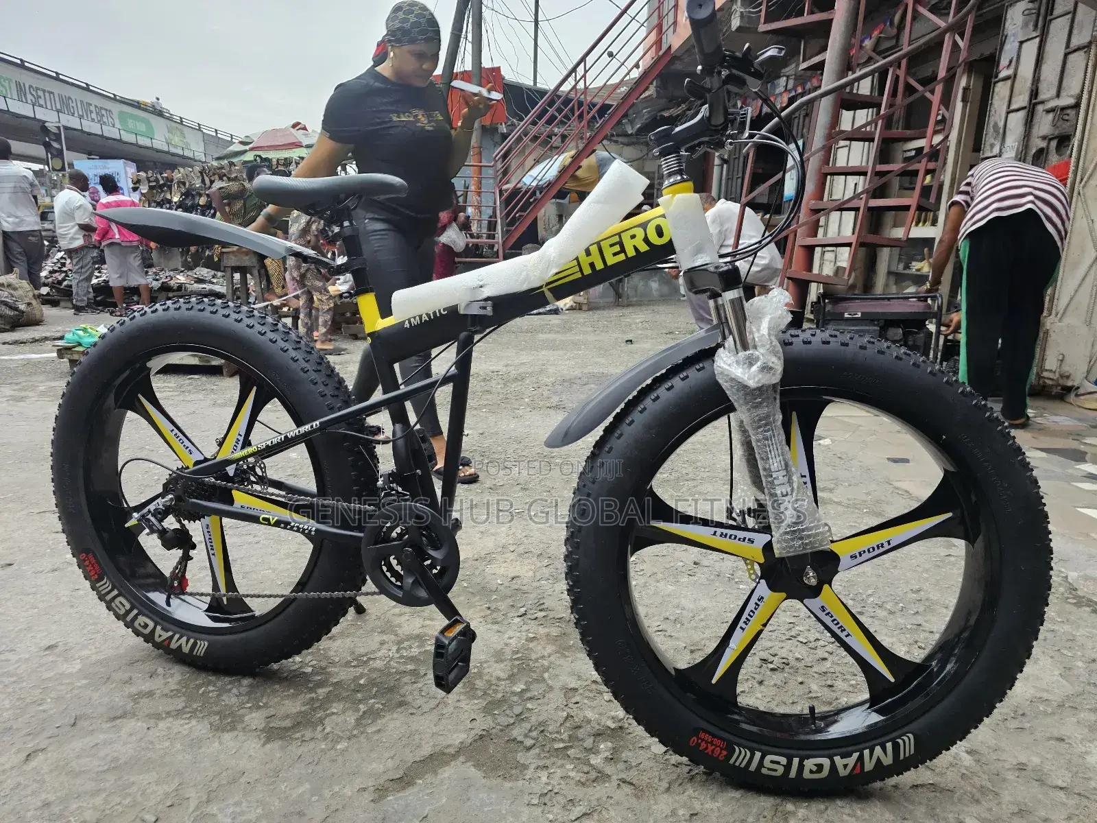 Size 26 Alloyed Rim Fat Tyre Bicycle