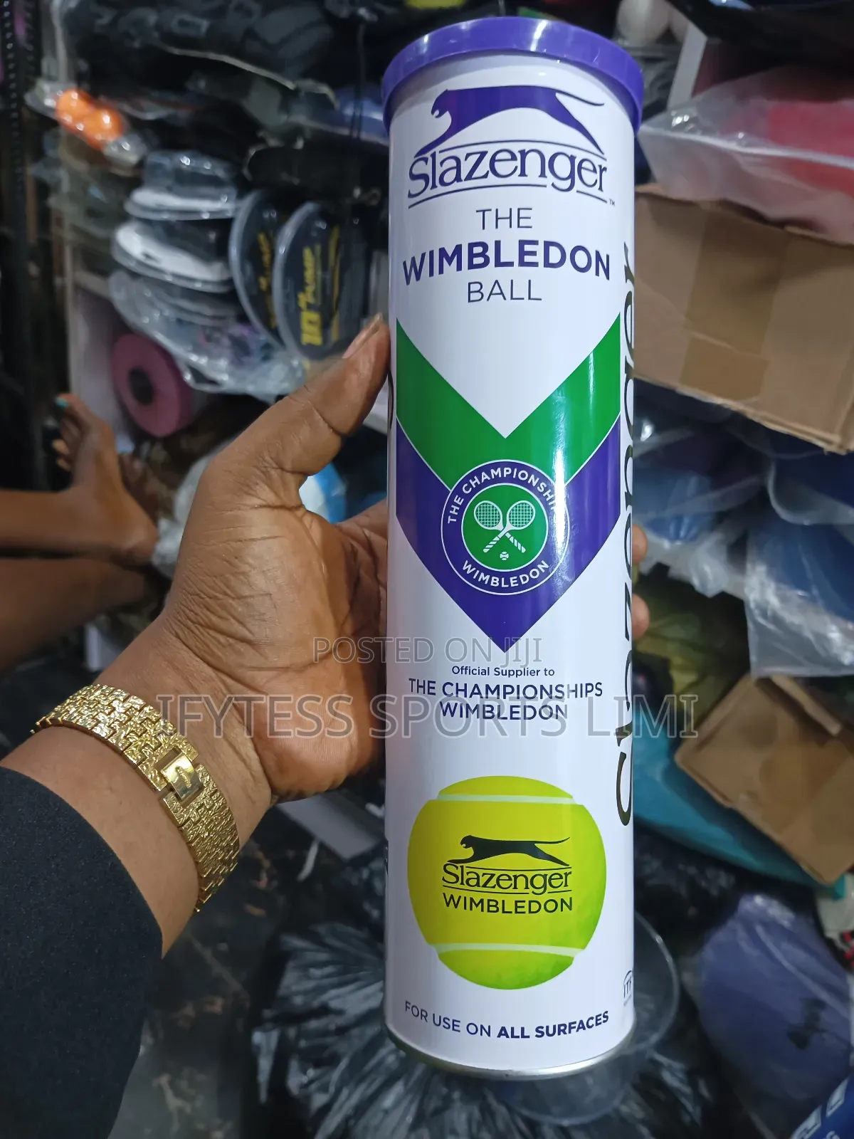 4in1 Slazenger Tennis Balls.