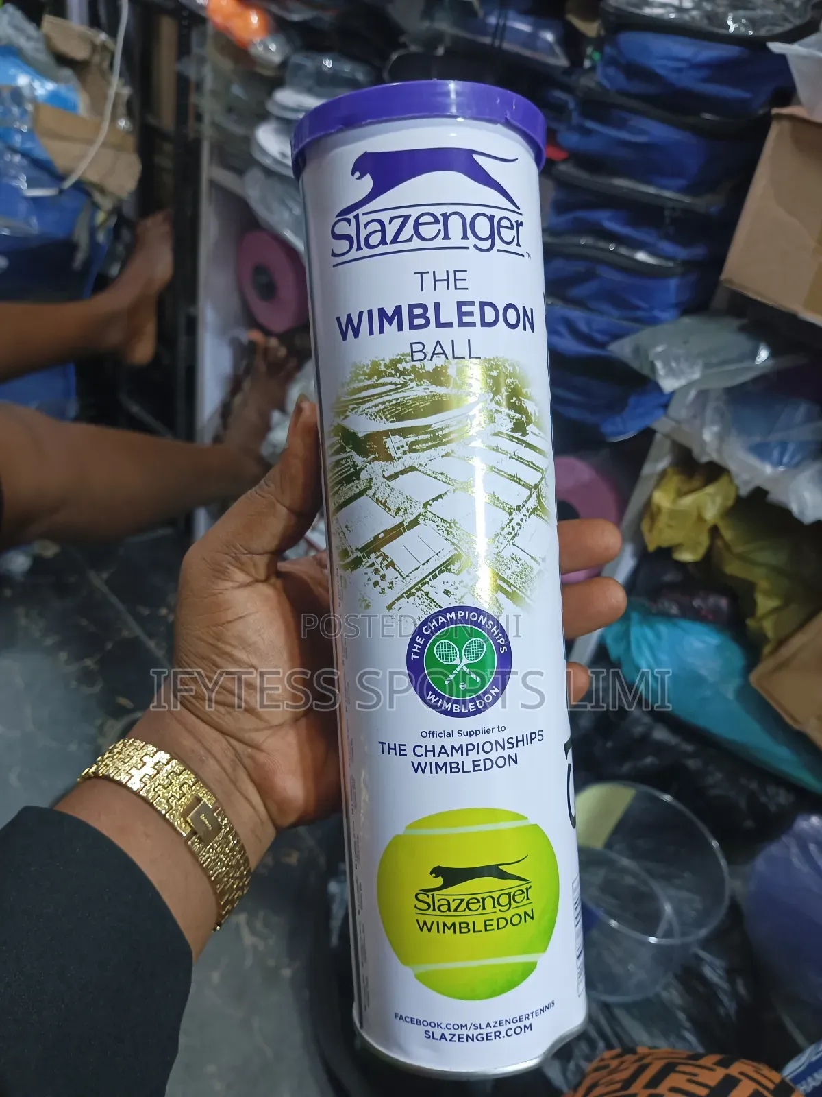 4in1 Slazenger Tennis Balls.