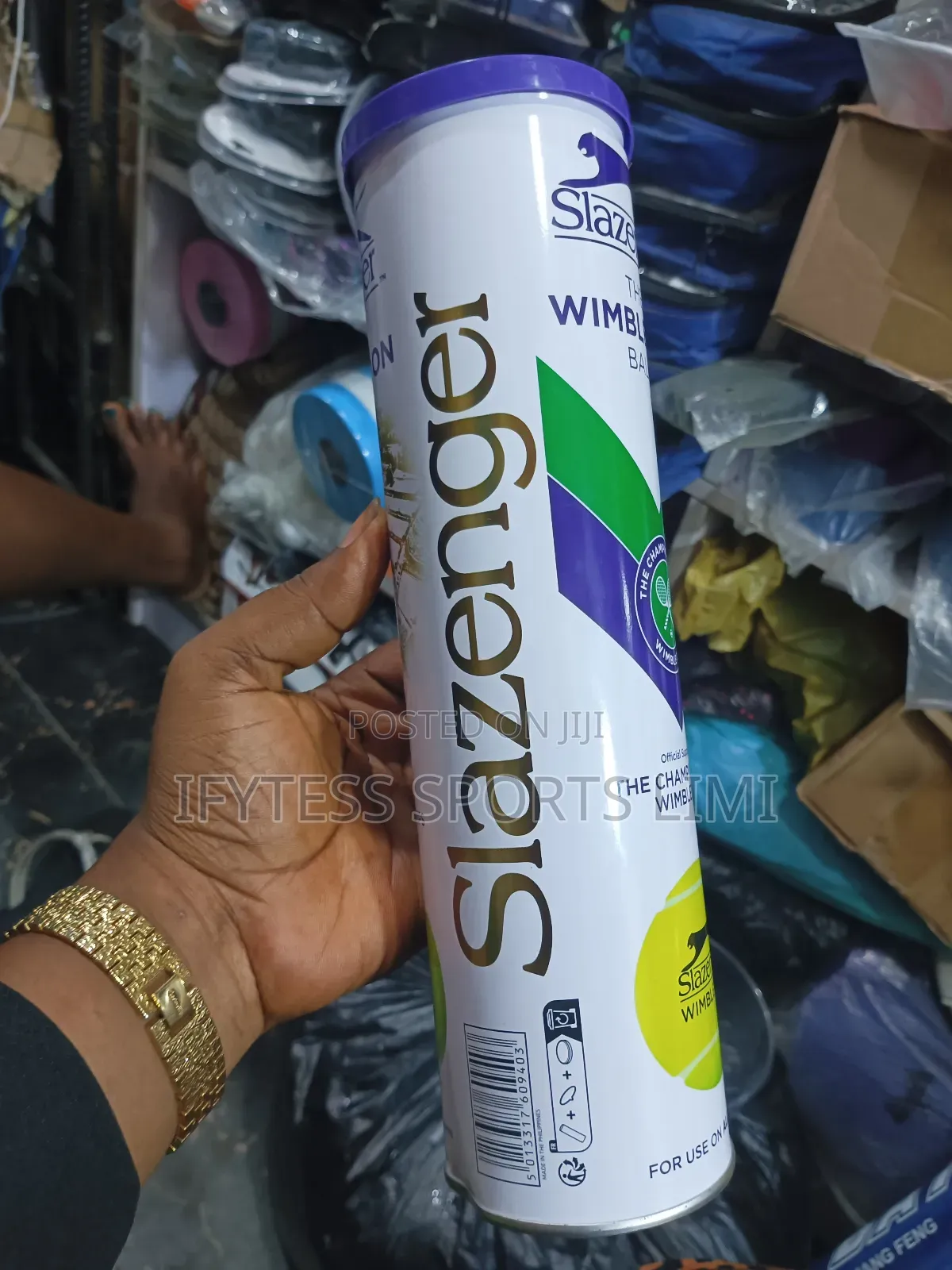 4in1 Slazenger Tennis Balls.