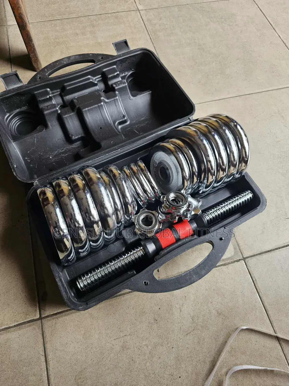 30kg Chrome Dumbell FG11