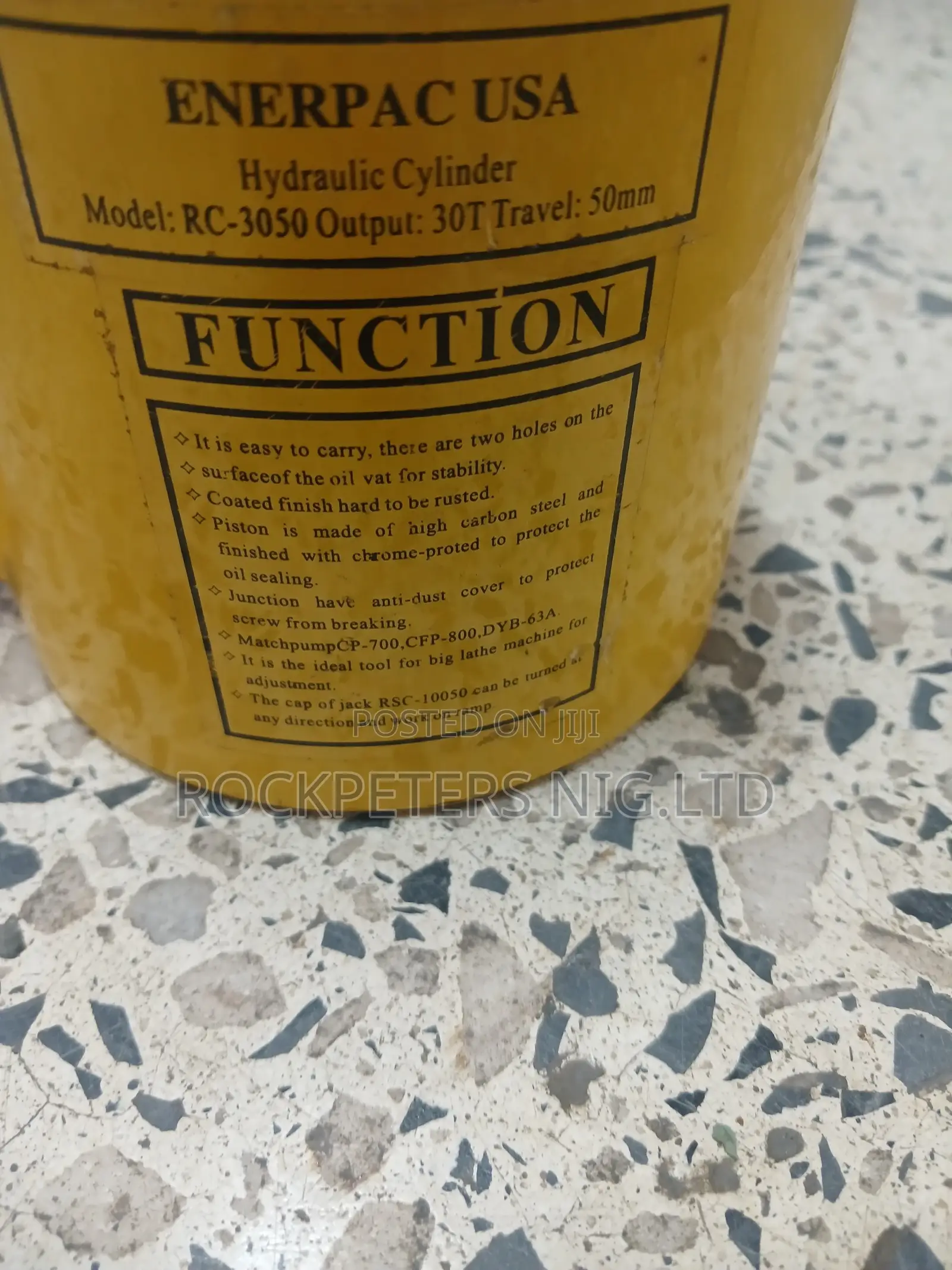 RC 3050 30ton Hydraulic Cylinder 4" Inch Stroke
