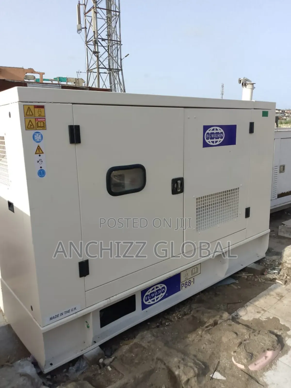 88kva Soundproof Perkins F.G Wilson U.K Generator