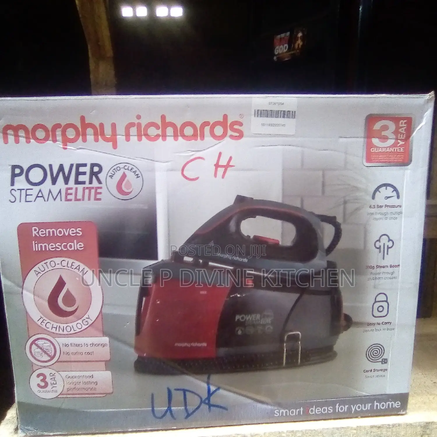 Morphy Richard Heavy Flow Industrial Steam Iron, 2400w