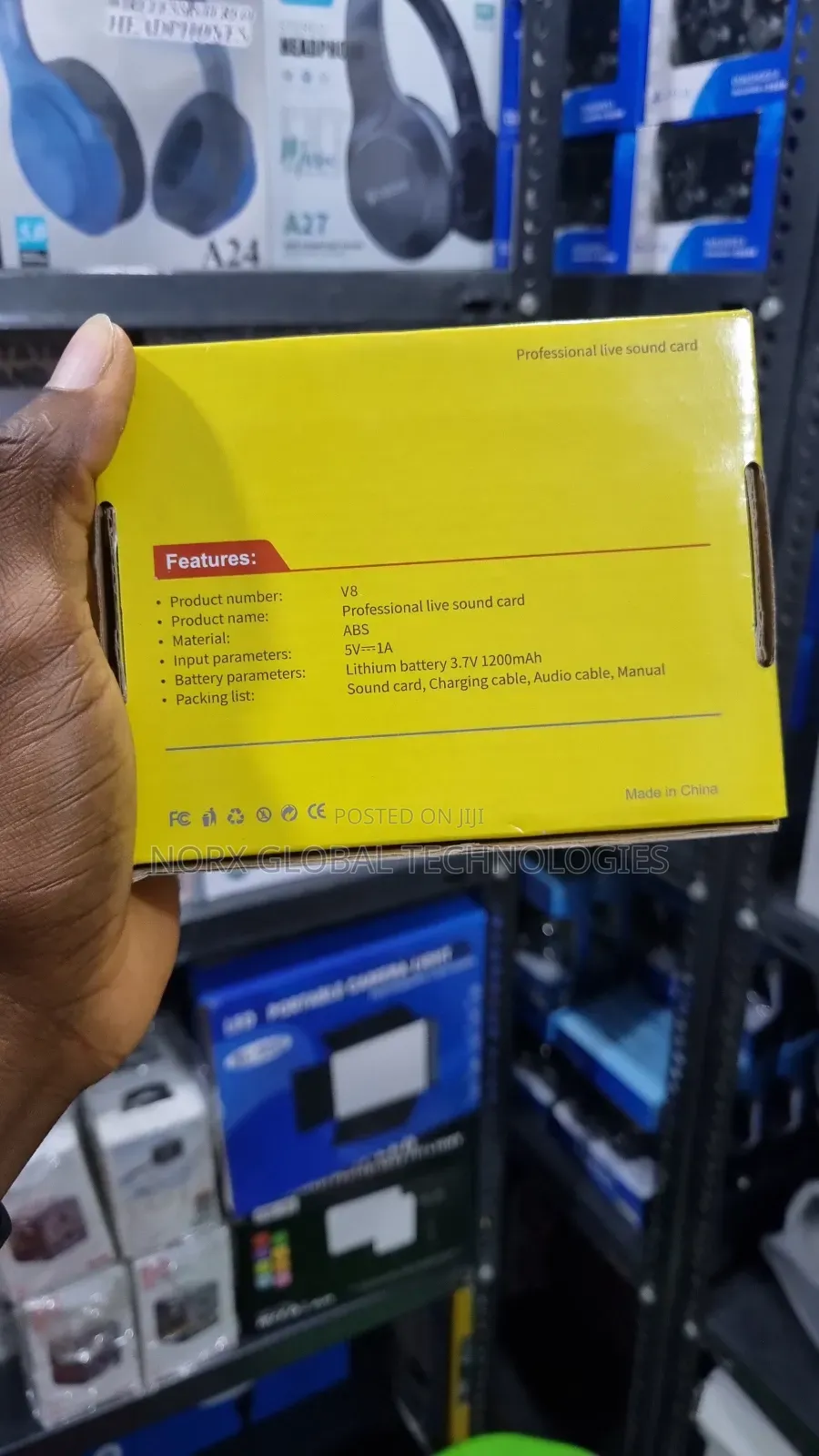 Professional Live Sound Card