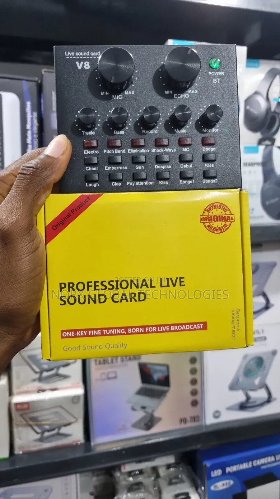 Professional Live Sound Card