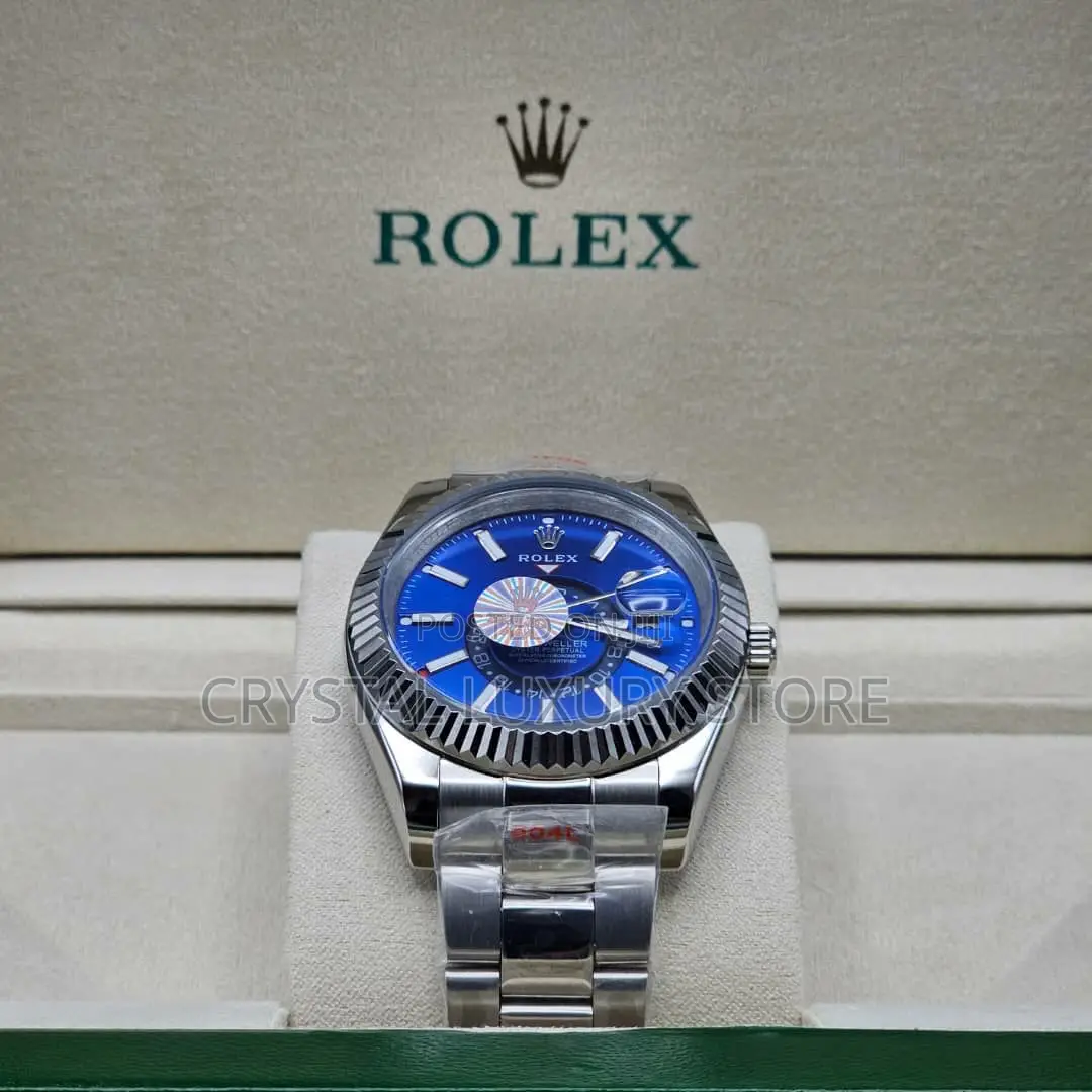 Rolex Quality Luxury Men Chain Wristwatch