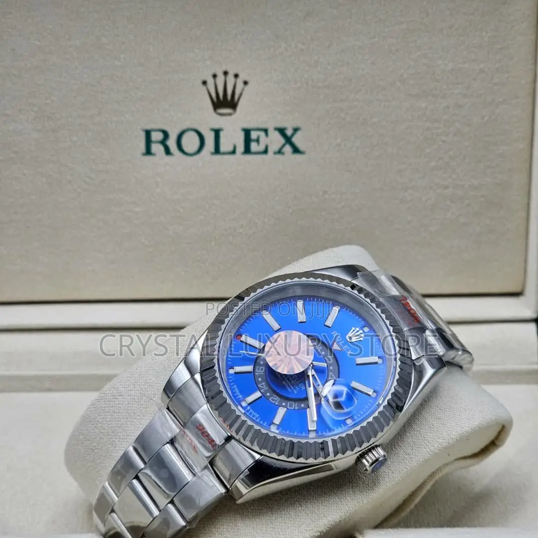 Rolex Quality Luxury Men Chain Wristwatch