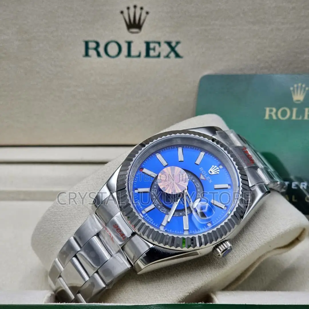 Rolex Quality Luxury Men Chain Wristwatch