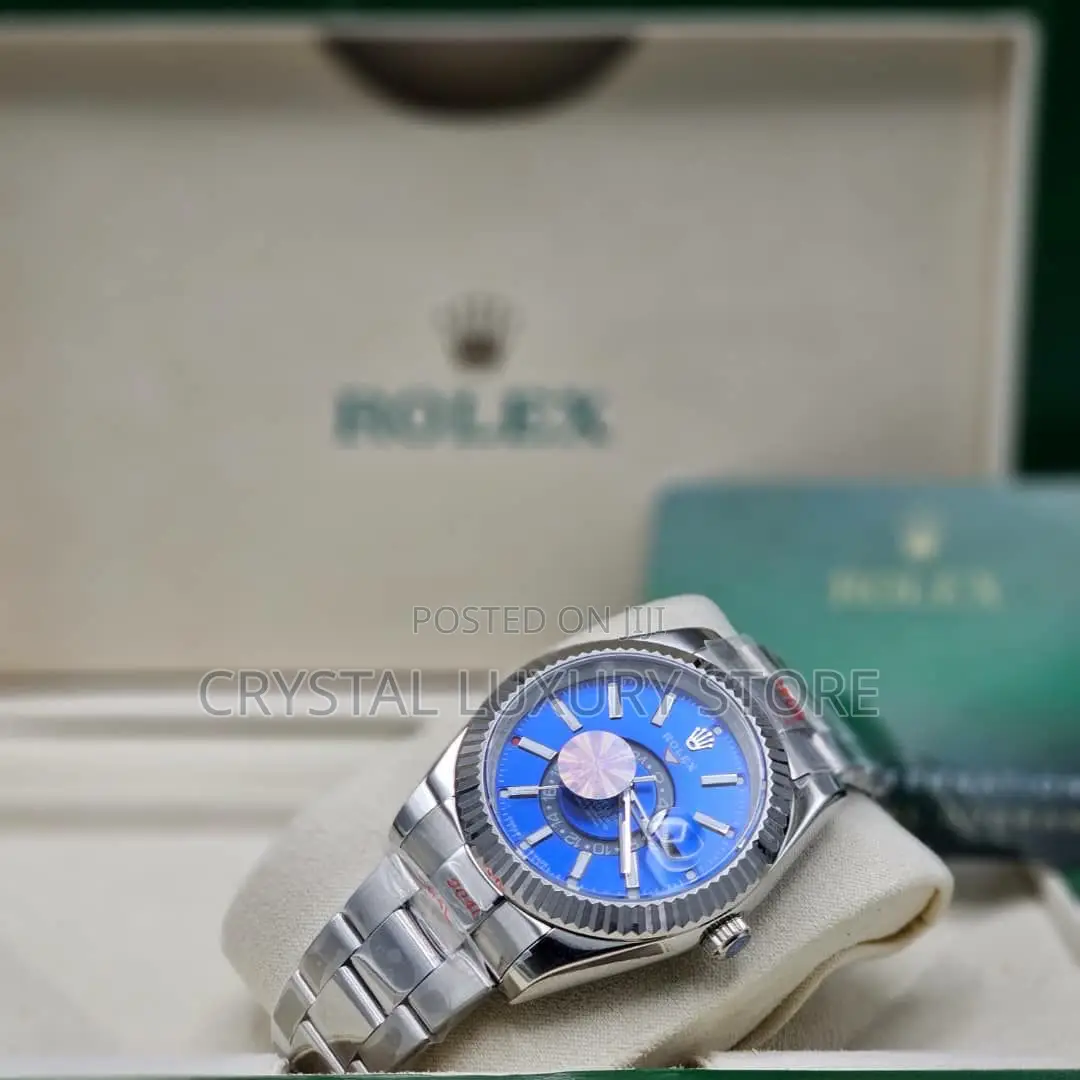 Rolex Quality Luxury Men Chain Wristwatch
